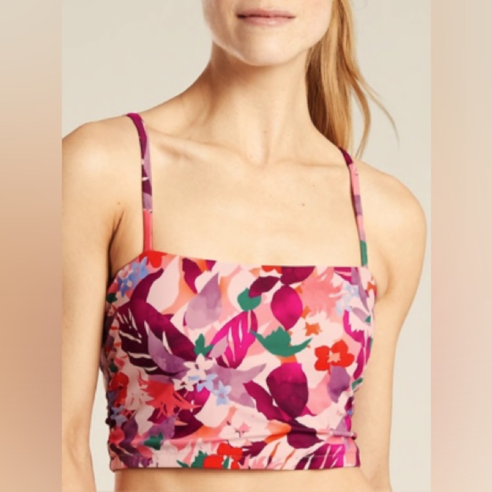 Athleta Daybreak Tropic Bikini Top NWT